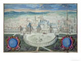 The Palace of the Dukes of Burgundy in Dijon Before Restoration by Mansart, 1698