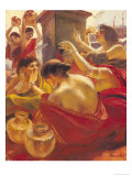 Buy Women of Madura at a Fountain at AllPosters.com