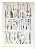 Buy Surgical Instruments For Tonsil Operations, Traite Complet de L'Anatomie de L'Homme at AllPosters.com
