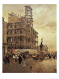 Buy The Place Des Pyramides, Paris, 1875 at AllPosters.com