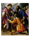 Buy The Angel Refusing Gifts from Tobias at AllPosters.com