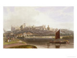 Buy Windsor Castle, River Meadow on Thames, from Views of Windsor, Eton and Virginia Water, c.1827-30 at AllPosters.com