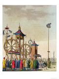 Buy Chinese Circus, Illustration from Le Costume Ancien et Moderne, c.1820-30 at AllPosters.com