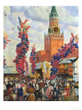 Buy Easter Market at the Moscow Kremlin, 1917 at AllPosters.com
