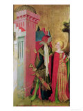 Buy St. Barbara Locked in a Tower by Her Father, from the St. Barbara Altarpiece at AllPosters.com