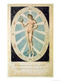 Buy Female Form with Astrological Symbols, Culpeper's Complete Physician and Complete Herbal, c.1790 at AllPosters.com