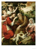 Buy Tobias Curing His Father's Blindness, 1563 at AllPosters.com