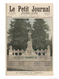 Buy Monument to Gambetta at Ville-D'Avray, from Le Petit Journal, 21st November 1891 at AllPosters.com