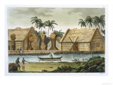 Buy Tomb of Tamahamah at Kaiakakooa, Sandwich Islands, Plate 33, Le Costume Ancien ou Moderne, c.1820 at AllPosters.com