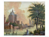 Buy Promenade Along the Riverbank, 1821 at AllPosters.com
