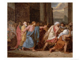 Jesus Driving the Merchants from the Temple Giclee Print