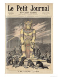 The Golden Calf, from Le Petit Journal, 31st December 1892