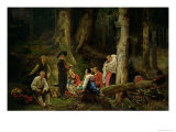 The Pilgrims from the Abbey of St. Odile