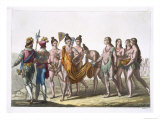 Buy Native American Widows Approach Chief For Permission to Remarry, c.1820 at AllPosters.com
