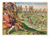 Buy The Sacrifice of the First-Born Son, from 'Brevis Narratio..', Engraved by Theodore de Bry at AllPosters.com