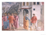 Buy The Tribute Money, from the Brancacci Chapel, c.1426 at AllPosters.com