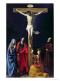 Buy Christ on the Cross with the Virgin, Mary Magdalene, St. John and St. Francis of Paola at AllPosters.com
