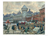 Buy Ancient Moscow, Departure After a Fight at AllPosters.com