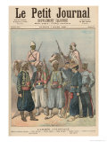 Buy The Colonial Army, from Le Petit Journal, 7th March 1891 at AllPosters.com