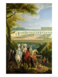 Buy View of the Orangerie at Versailles, After 1697 at AllPosters.com