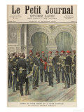 Buy Return of Grand Cordon of the Legion of Honour to New Khedive of Egypt, Le Petit Journal, 1892 at AllPosters.com