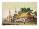 Buy Imperial Palace, Tokyo, Plate 54, Le Costume Ancien et Moderne, c.1820-30 at AllPosters.com