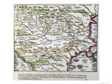 Buy Map of Central Europe, from Cosmographia Universalis, Published in 1555 at AllPosters.com