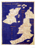 Map of the British Isles, from Geographia