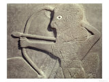 Relief Depicting a Hunter, from Tell-Halaf, Syria