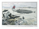 Buy Underwater Manoeuvres, from Le XXeme Siecle, La Vie Electrique, c.1890 at AllPosters.com