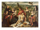 Buy The Lamentation of Christ, Central Panel from an Altarpiece at AllPosters.com