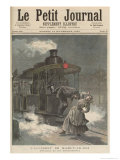 Buy Accident at Marly-Le-Roi: Victim of His Dedication, from Le Petit Journal, 14th November 1891 at AllPosters.com