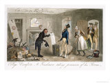 Buy College Comforts, Freshman Taking Possession of His Rooms, The English Spy, C.M. Westmacott at AllPosters.com