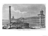 Buy La Foudre Cotton Mill, Les Grandes Usines by Julien Turgan, Engraved by Edward Etherington at AllPosters.com