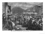 Buy Paris Post Office During the First Week of January, the Postmen Room, Engraved Meaulle at AllPosters.com