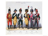 Buy Costumes of French Cavalrymen from 1743 to 1840 at AllPosters.com