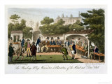 Buy The Bowling Alley, Worcester, The English Spy, by Charles Molloy Westmacott at AllPosters.com