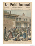 Buy Jewish Refugee Camp in the Gare de Lyon, from Le Petit Journal, Supplement Illustre, 1892 at AllPosters.com