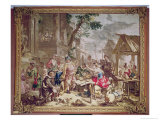 Buy Sancho Panza and the Nut Seller, from the Story of Don Quixote, Beauvais Workshop, 1735 at AllPosters.com