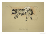Buy Relaxation, 1930, 1st Edition of Sleeping Partners at AllPosters.com