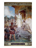 Buy St. Genevieve Calming the Parisians on the Approach of Attila at AllPosters.com