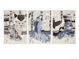 Yatsuhashi at Okasaki, Tokaido Gojusan Eki No Uchi, The 53 Stations of Tokaido, c.1835