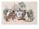 Aboriginal Inhabitants, Encampment of Native Women, Cape Jervis, South Australia Illustrated, 1847