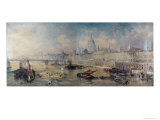 Buy Design For the Thames Embankment, View Looking Upstream at AllPosters.com