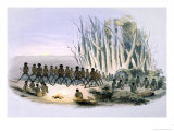 The Aboriginal Inhabitants: The Palti Dance, from South Australia Illustrated, Published in 1847