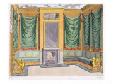 Buy Room Design, George Smith, from Magazin Des Luxus, Paris and Leipzig Vol Iv, 19th Century at AllPosters.com