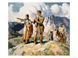 Buy Sacagawea with Lewis and Clark During Their Expedition of 1804-06 at AllPosters.com