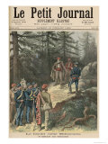 Buy Corsican Bandit, Jacques Bellacoscia, Surrendering to the Police, Le Petit Journal, c.1892 at AllPosters.com