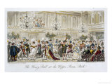 Buy The Fancy Ball at the Upper Rooms, Bath, from The English Spy, by Charles Molloy Westmacott at AllPosters.com