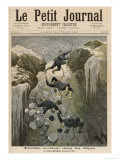 Buy Terrible Accident in the Alps, from Le Petit Journal, 23rd July 1892 at AllPosters.com